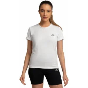 Camiseta para Yoga Dry Basic Branco