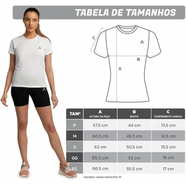 Camiseta para Yoga Dry Basic Branco