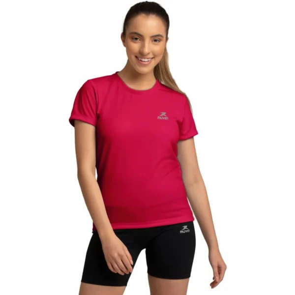 Camiseta para Yoga Dry Basic Pink