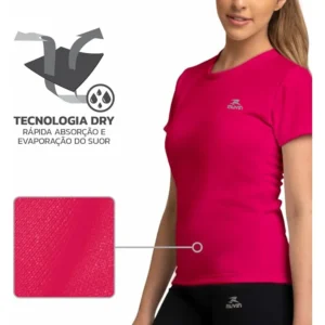 Camiseta para Yoga Dry Basic Pink