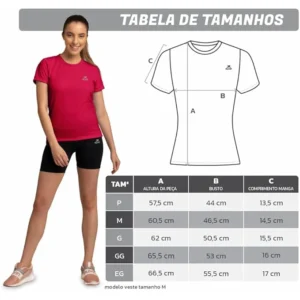 Camiseta para Yoga Dry Basic Pink