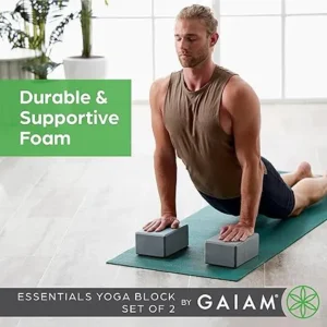 Blocos para Yoga Gaiam Azul Vívido