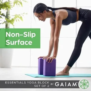 Blocos para Yoga Gaiam Roxo Escuro